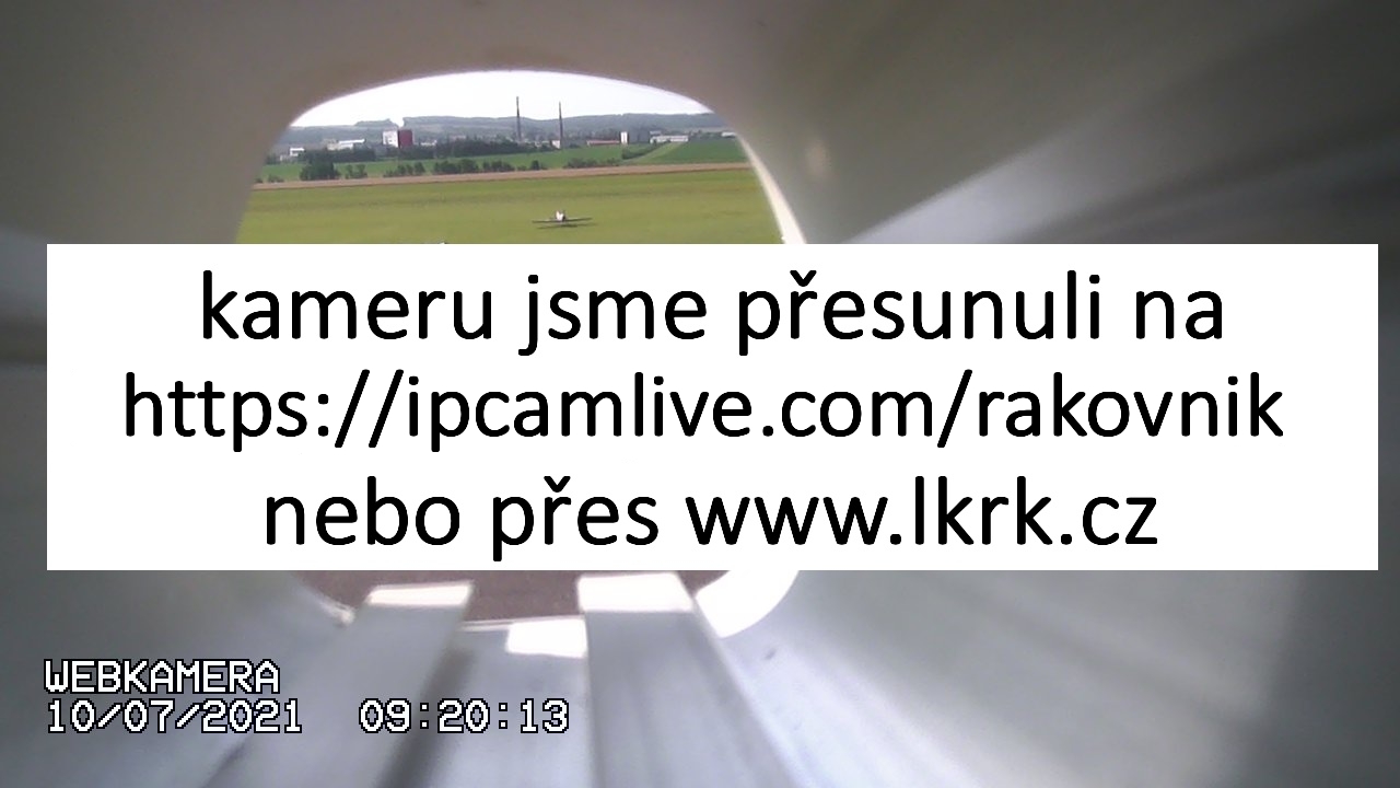 Web kamera RakovnĂ­k - Aeroklub RakovnĂ­k